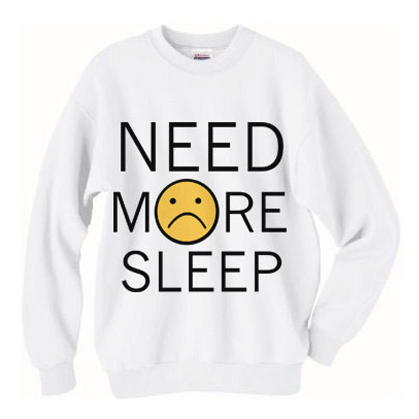 be nice get lots of sleep sweatshirt