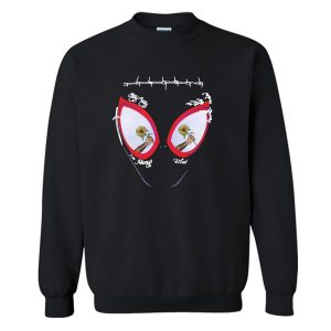 Post Malone stay away always tired Spider man mask Sweatshirt (BSM)
