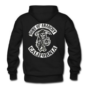 Sons of Anarchy California Hoodie Back (BSM)