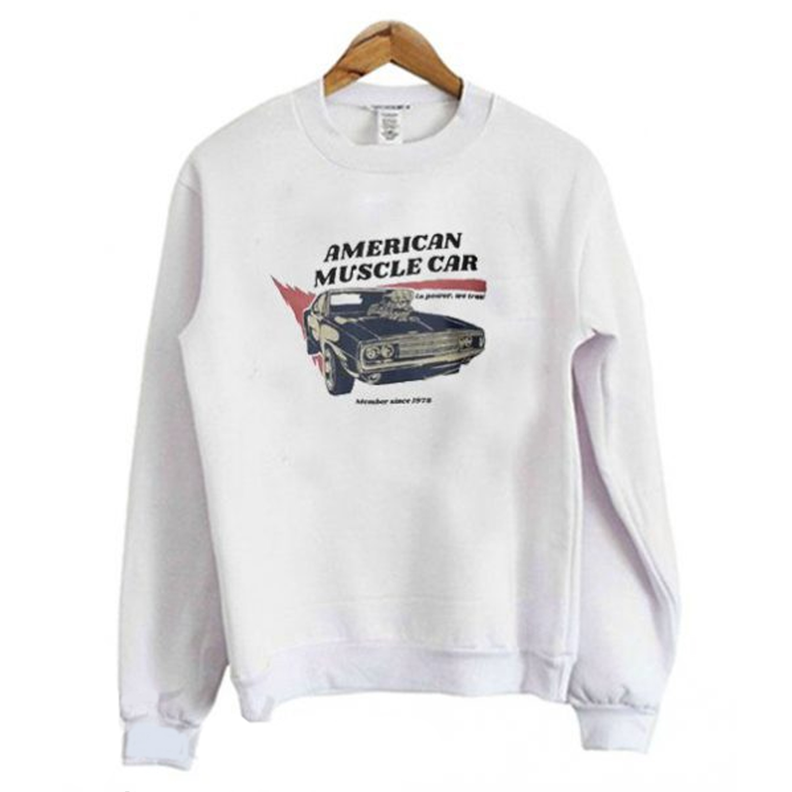 American Muscle Car Sweatshirt (BSM)