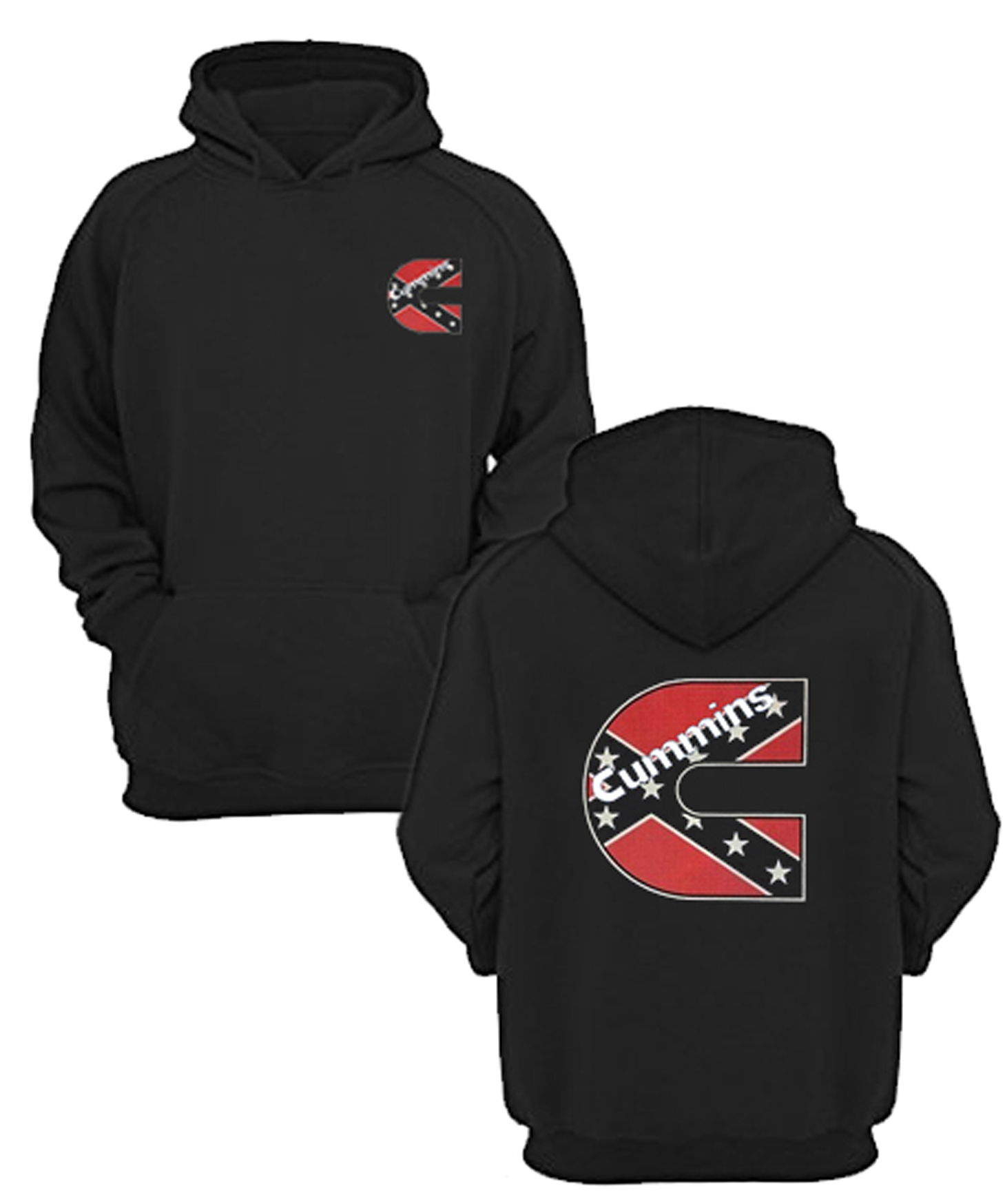 Cummins Flag Hoodie (BSM)