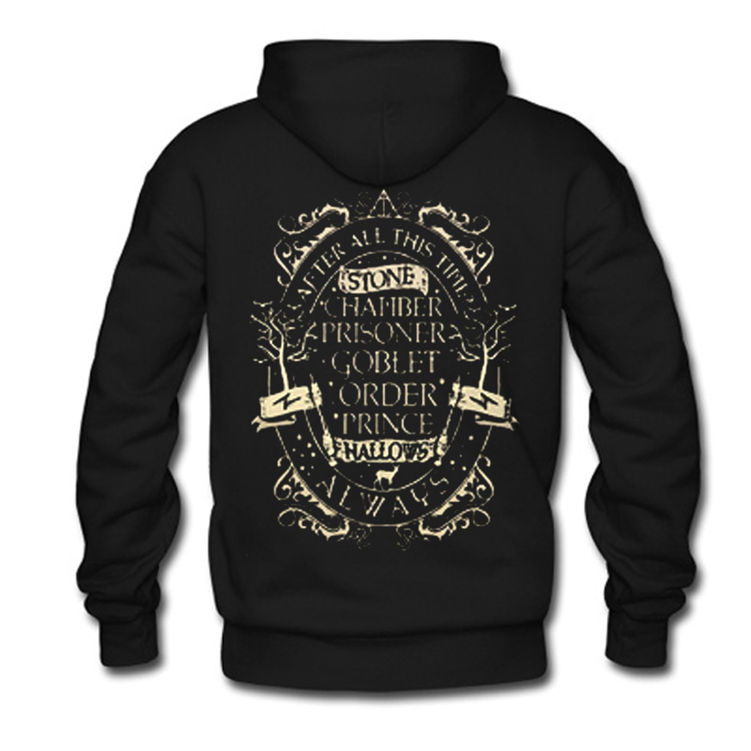 Harry Potter After all this time Always Hoodie Back (BSM)