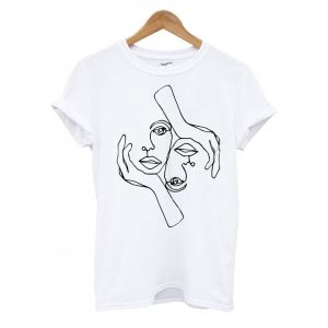 One Line Drawing T Shirt (BSM)