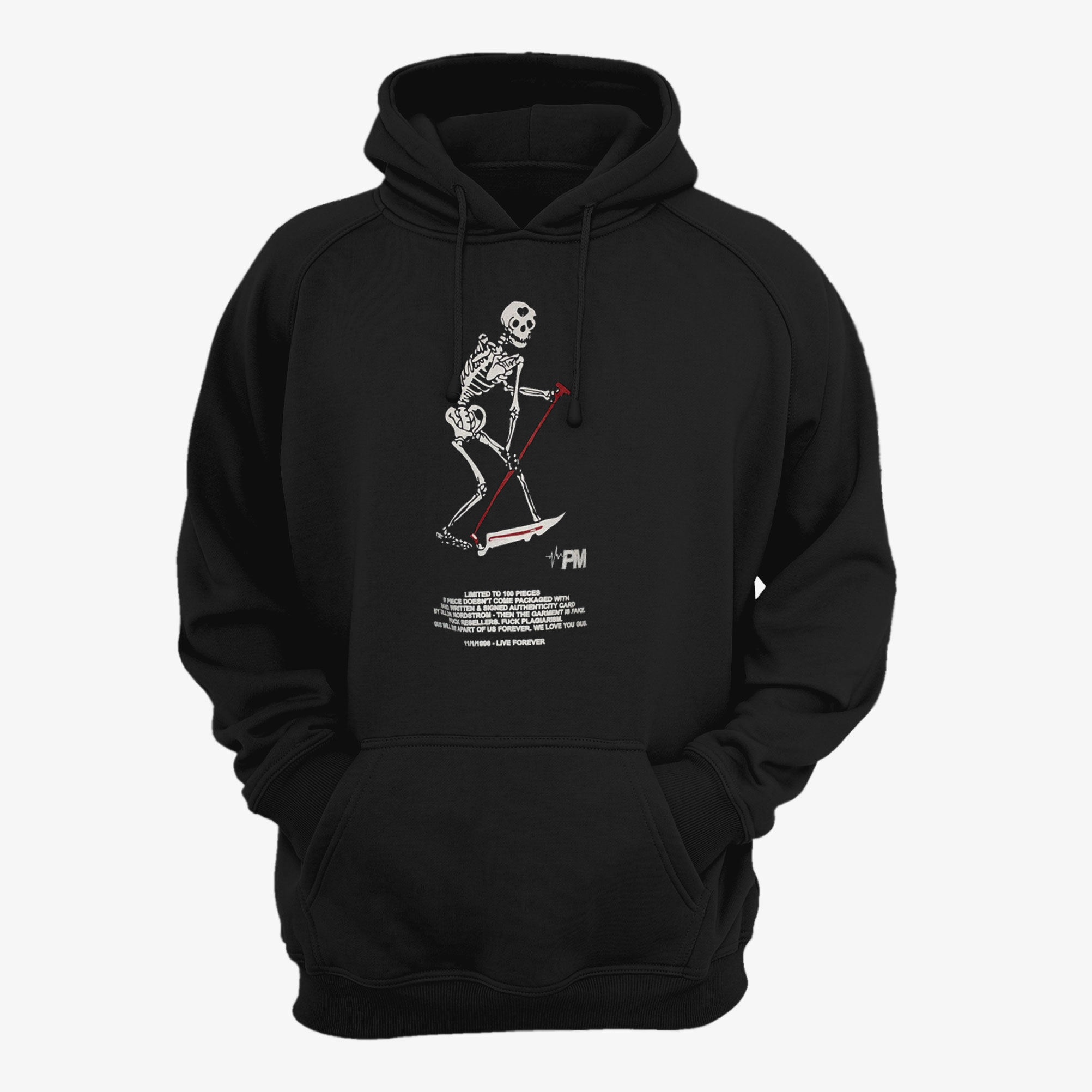 PM ME Lil Peep Reaper Hoodie (BSM)