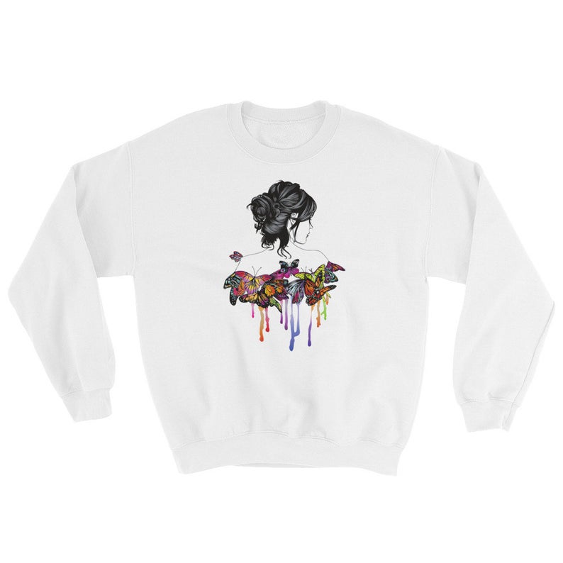 She Is Made Of Butterflies Sweatshirt (BSM)