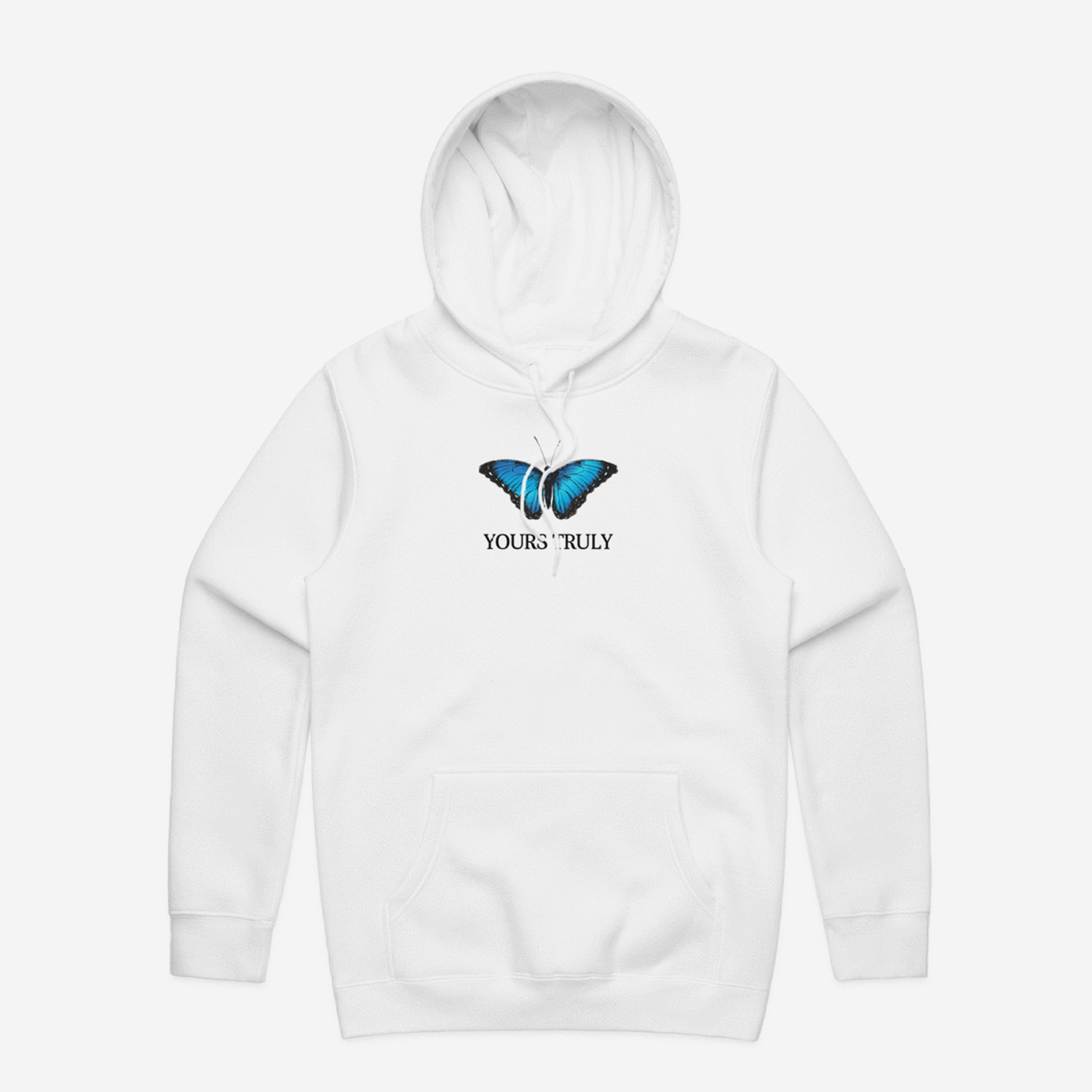 Yours Truly Blue Butterfly Hoodie (BSM)