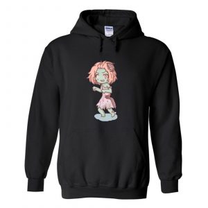 Zombie girl anime Hoodie (BSM)