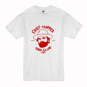 Chief Hopper Fan Club 1984 T Shirt (BSM)