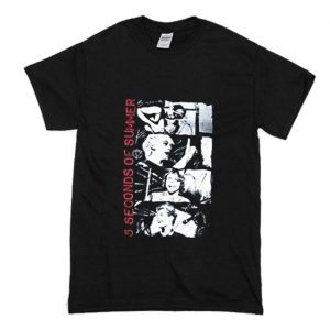 Details about 5 Seconds Of Summer Stacked T Shirt (BSM)