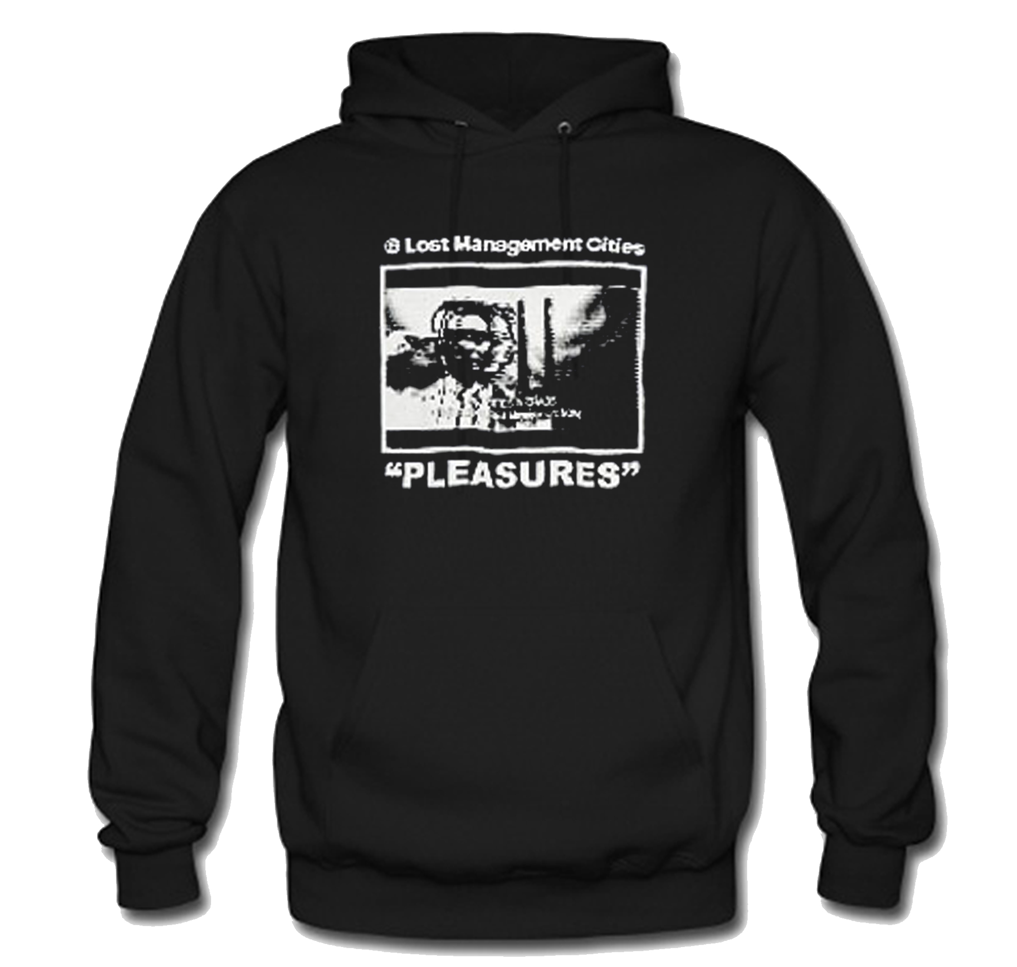 Pleasures LMC Black Hoodie (BSM)