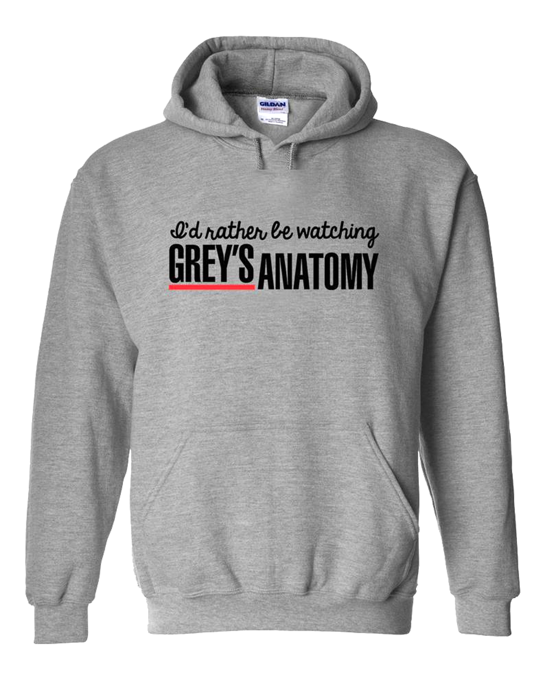 Rather Be Watching Grey’s Anatomy Hoodie (BSM)