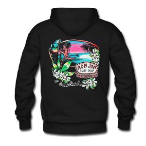 Ron Jon Paradise Surf Hoodie Back (BSM)