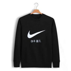 Tick korean symbol Sweatshirt (BSM)