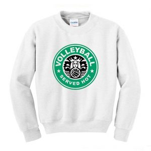 Volleyball served hot Sweatshirt (BSM)