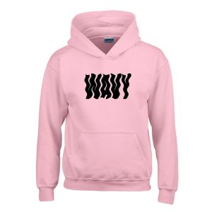Wavy pink Hoodie (BSM)