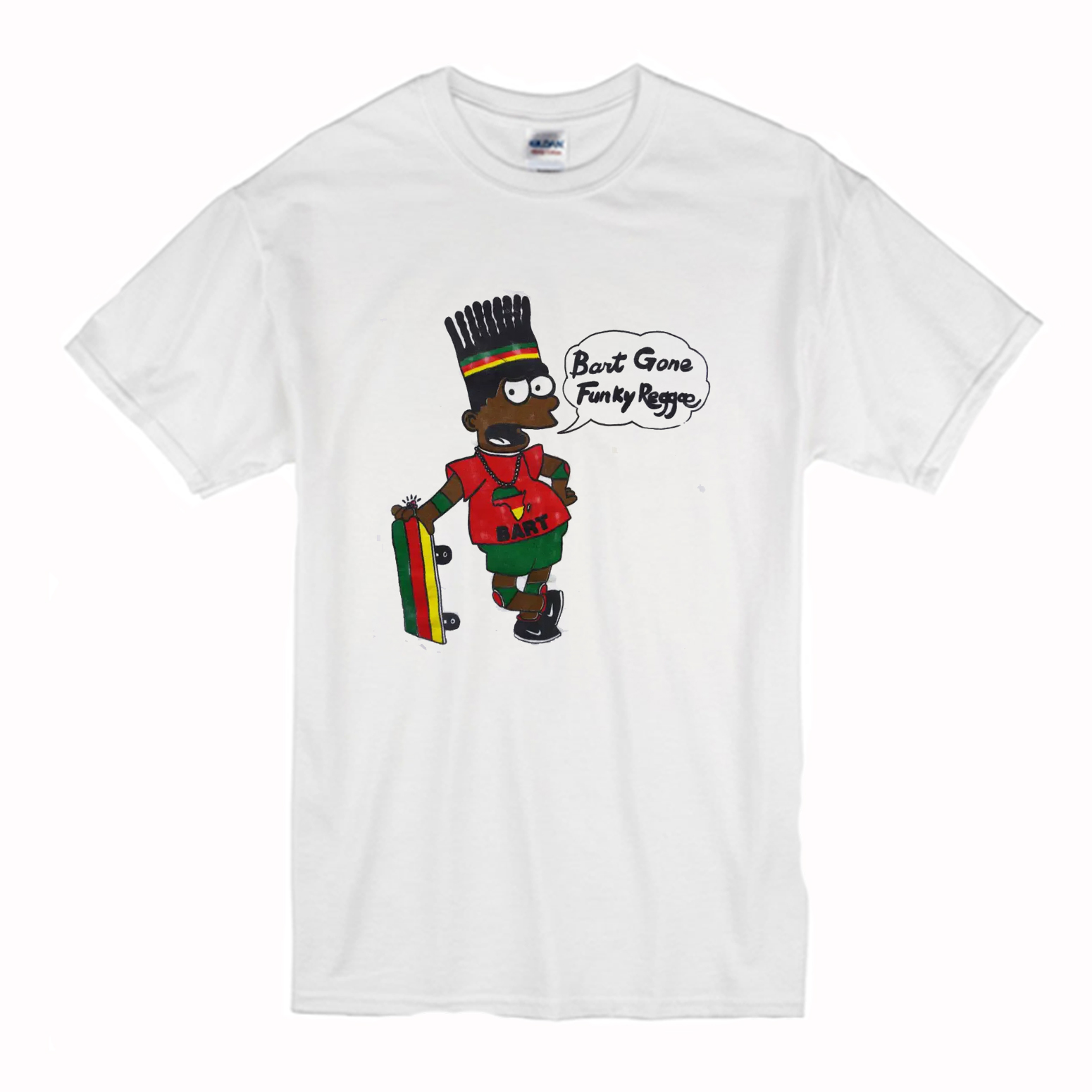Reggae Bart Simpson T-Shirt (BSM)