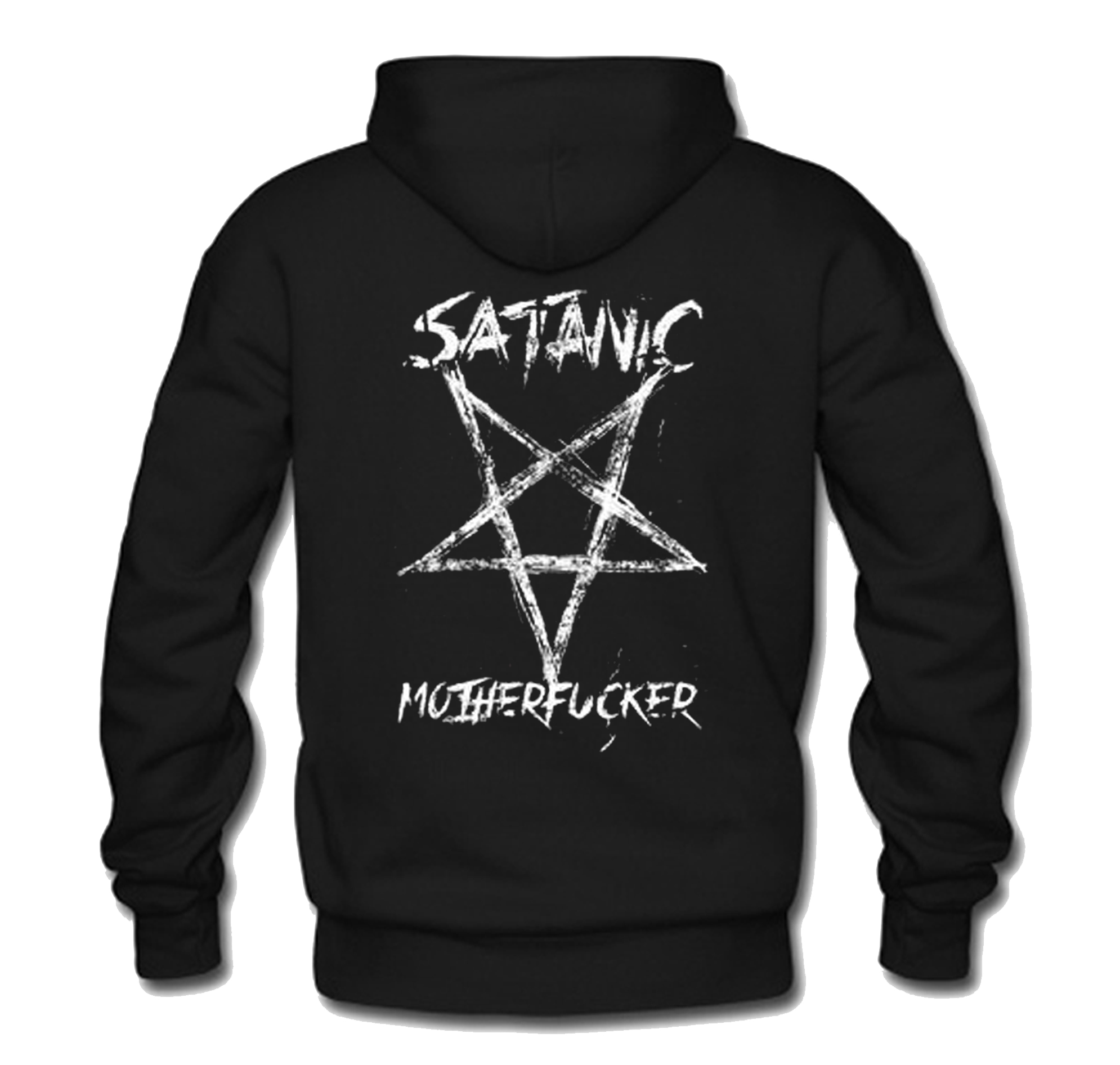 Satanic Motherfucker Back Hoodie (BSM)