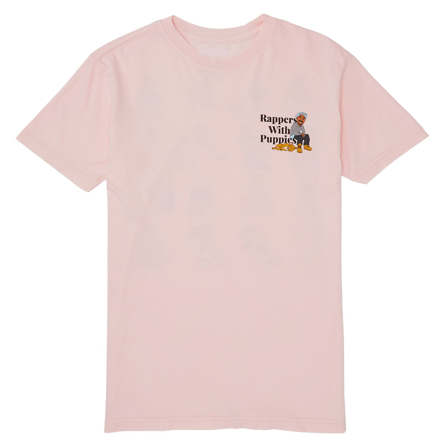 Dog Limited Rappers With Puppies Pink T Shirt (BSM)