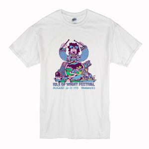 Isle Of Wight Music Festival Who Jefferson Airplane T Shirt (BSM)
