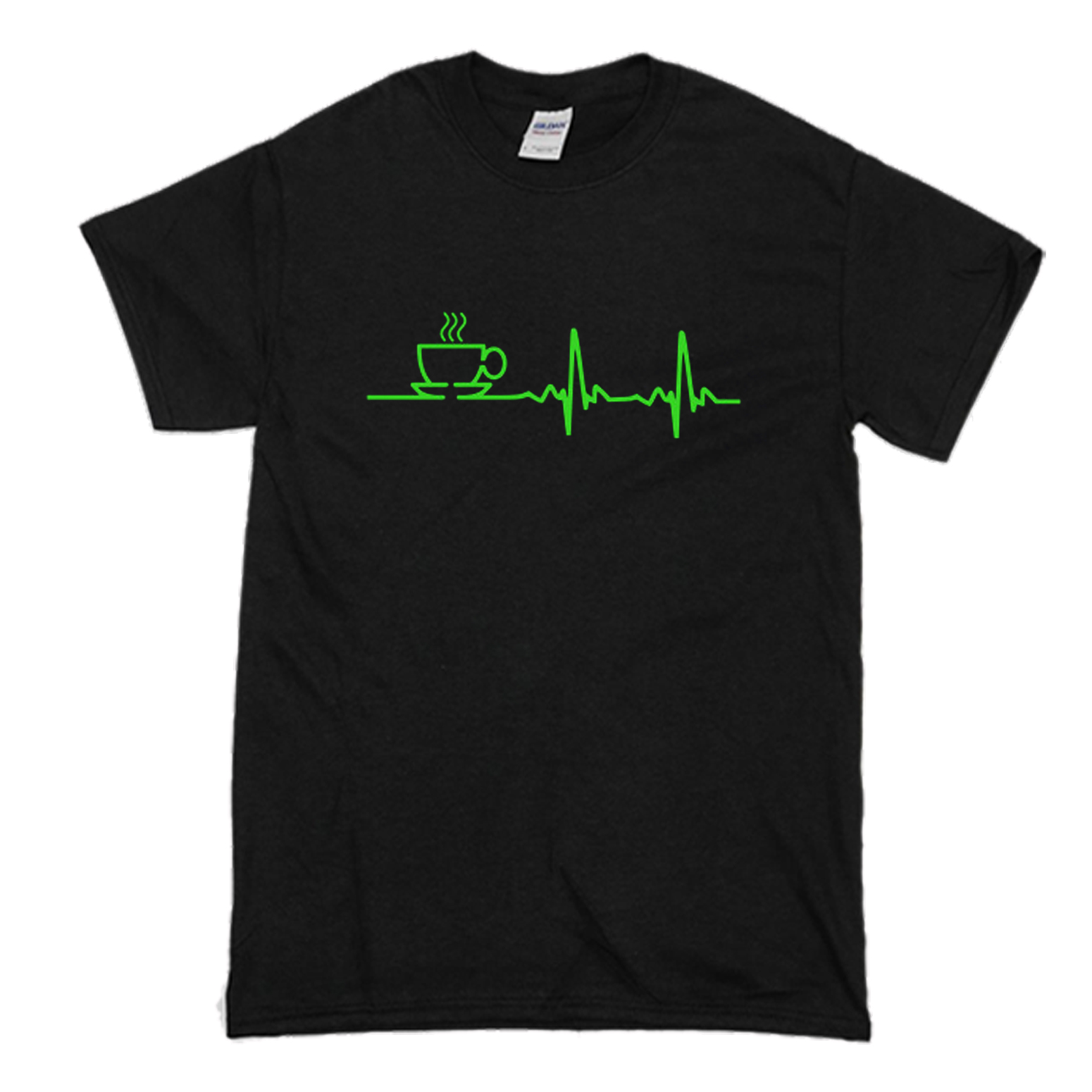 coffee ekg shirt