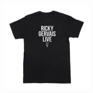 Ricky Gervais - Humanity Tour Skull T Shirt Back (BSM)