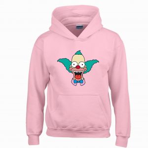 The Simpsons Mens Krusty The Clown Hoodie (BSM)