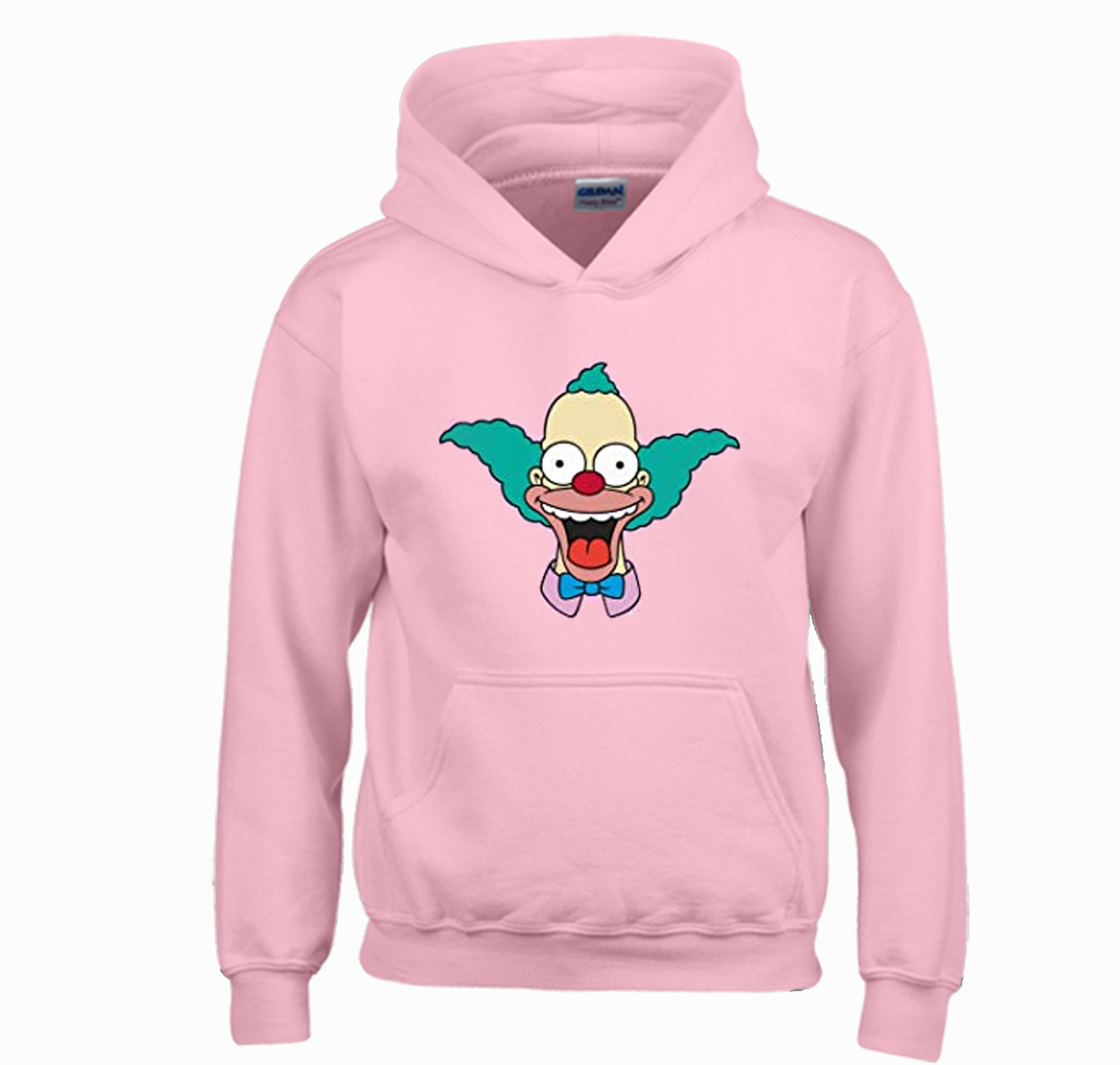 The Simpsons Mens Krusty The Clown Hoodie (BSM)