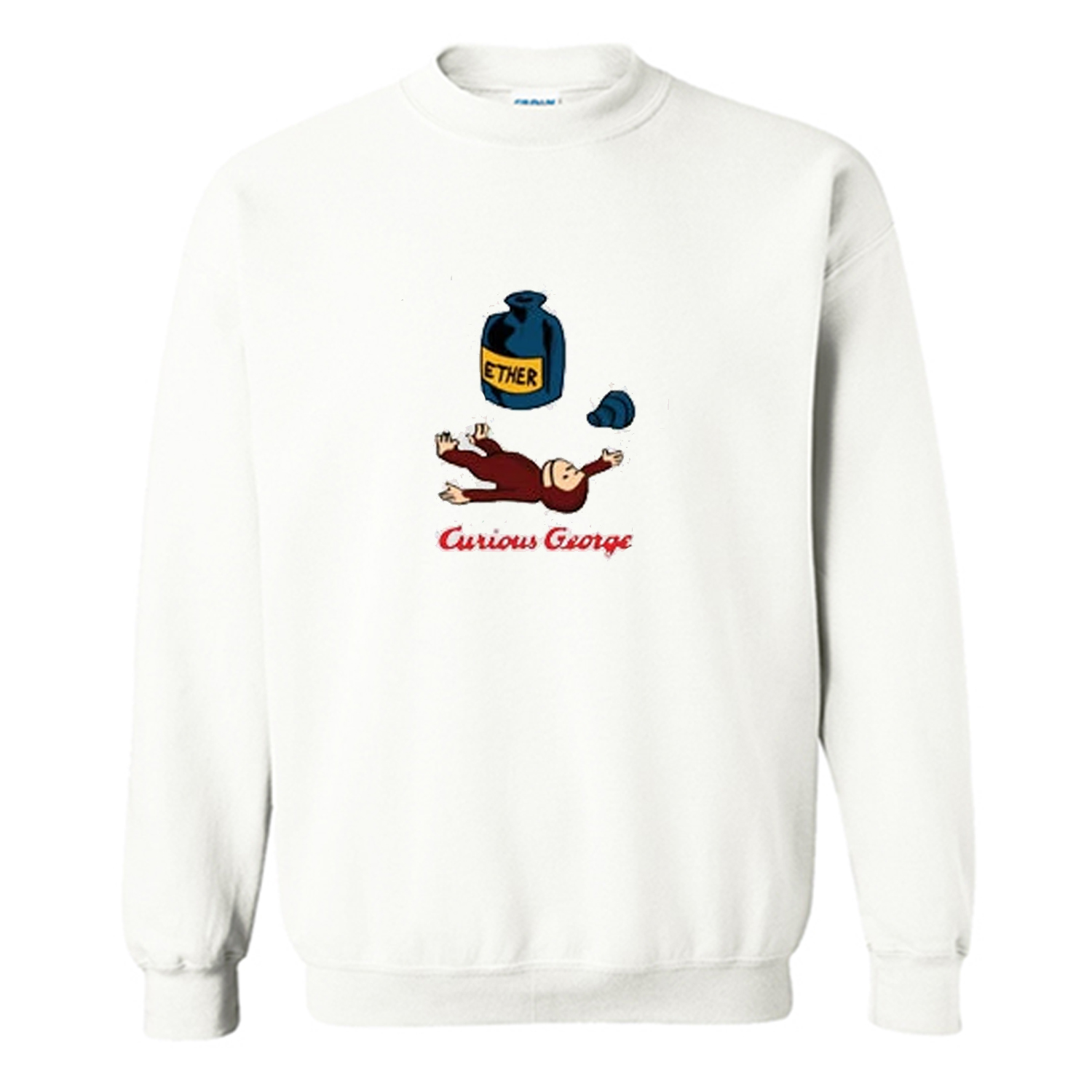 Vintage 1995 Curious George Ether Sweatshirt (BSM)