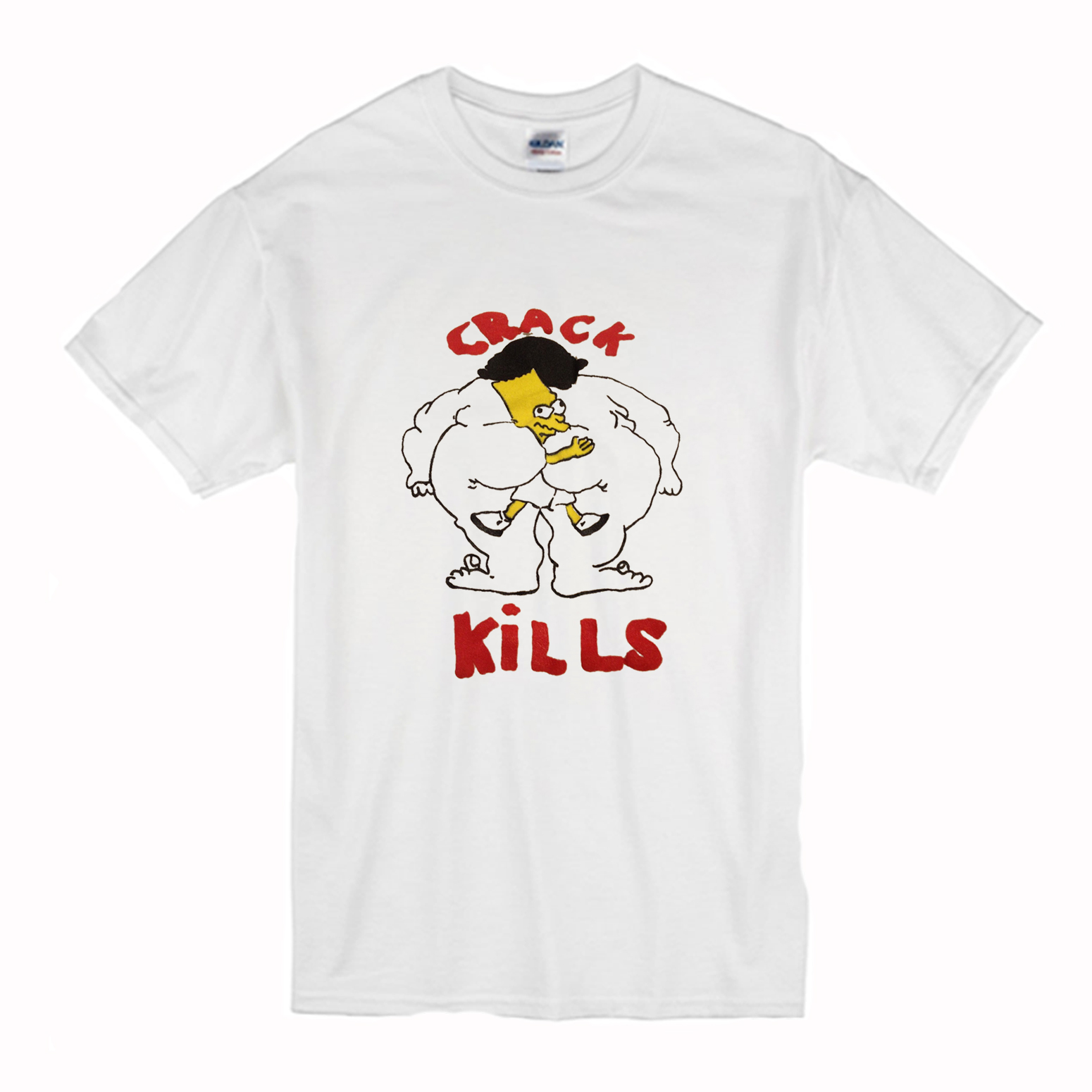 Crak Kills Simpsons T Shirt (BSM)