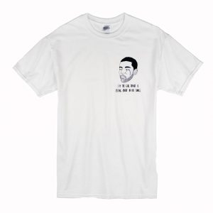 Crying Drake T Shirt White (BSM)