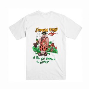 Grateful Fred Flintsone Grateful Dead Vintage T Shirt Back (BSM)