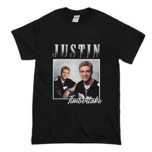 Justin Timberlake T-Shirt Black (BSM)