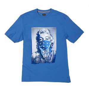 Marilyn Monroe Blue Bandana T Shirt (BSM)