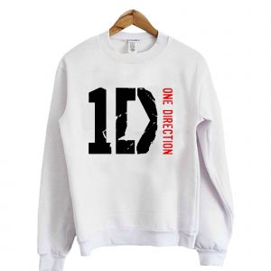 1D one direction Sweatshirt White (BSM)