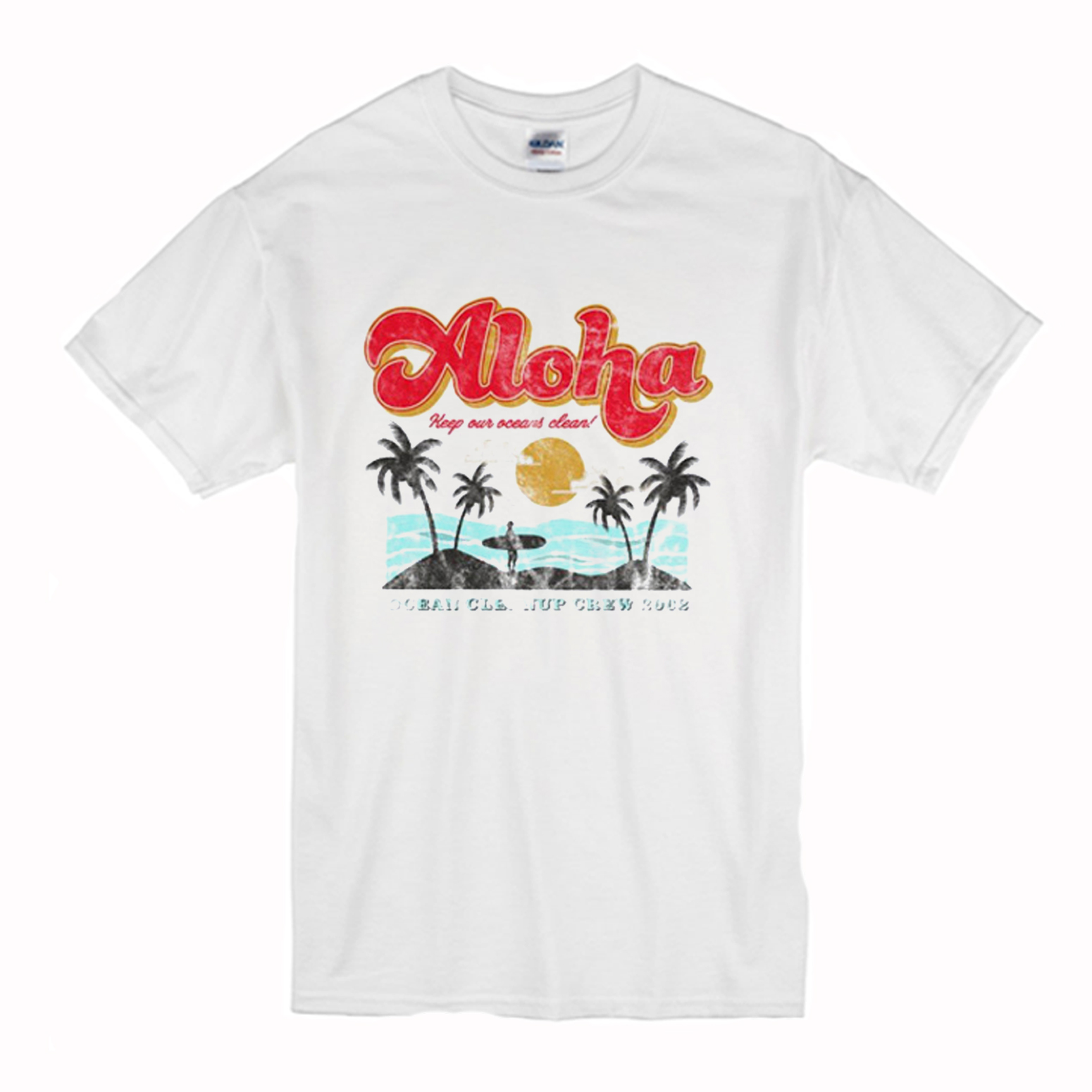 Aloha Keep Our Oceans Clean T-Shirt (BSM)