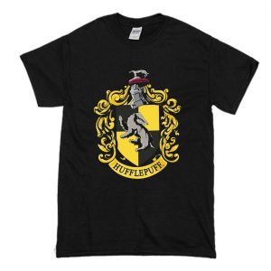 Hufflepuff Black T Shirt (BSM)