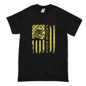 Proud Boys American Flag T-Shirt (BSM)