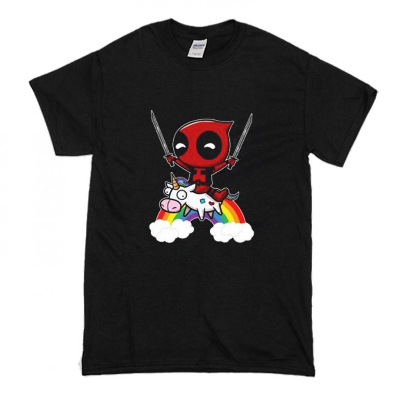 deadpool unicorn shirt walmart