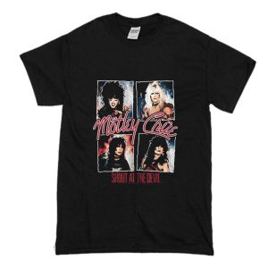 Shout At The Devil Motley Crue T-Shirt (BSM)