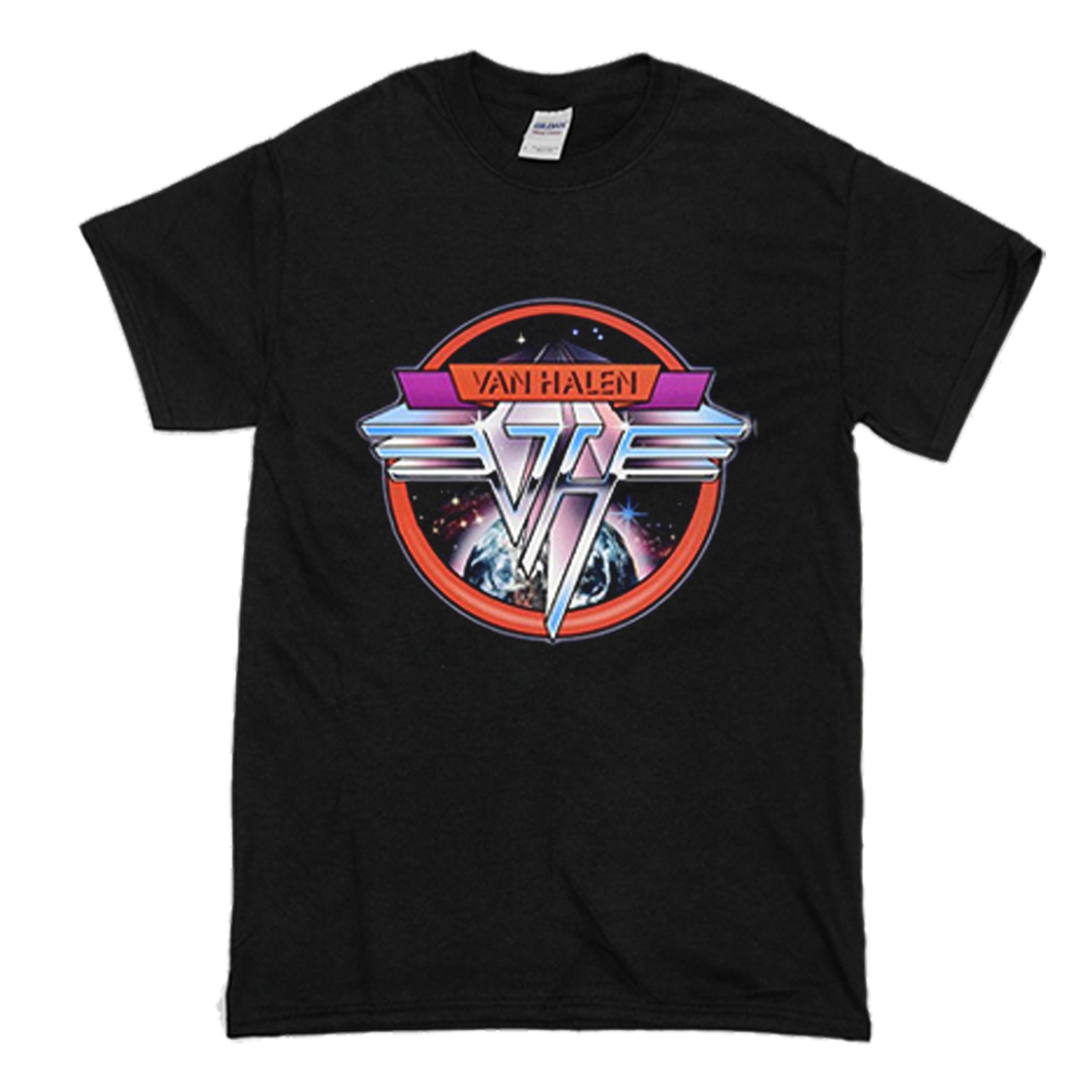 Van Halen Band Space Logo T Shirt (BSM)