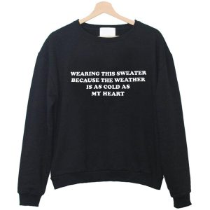 wearing this sweater sweatshirt (BSM)