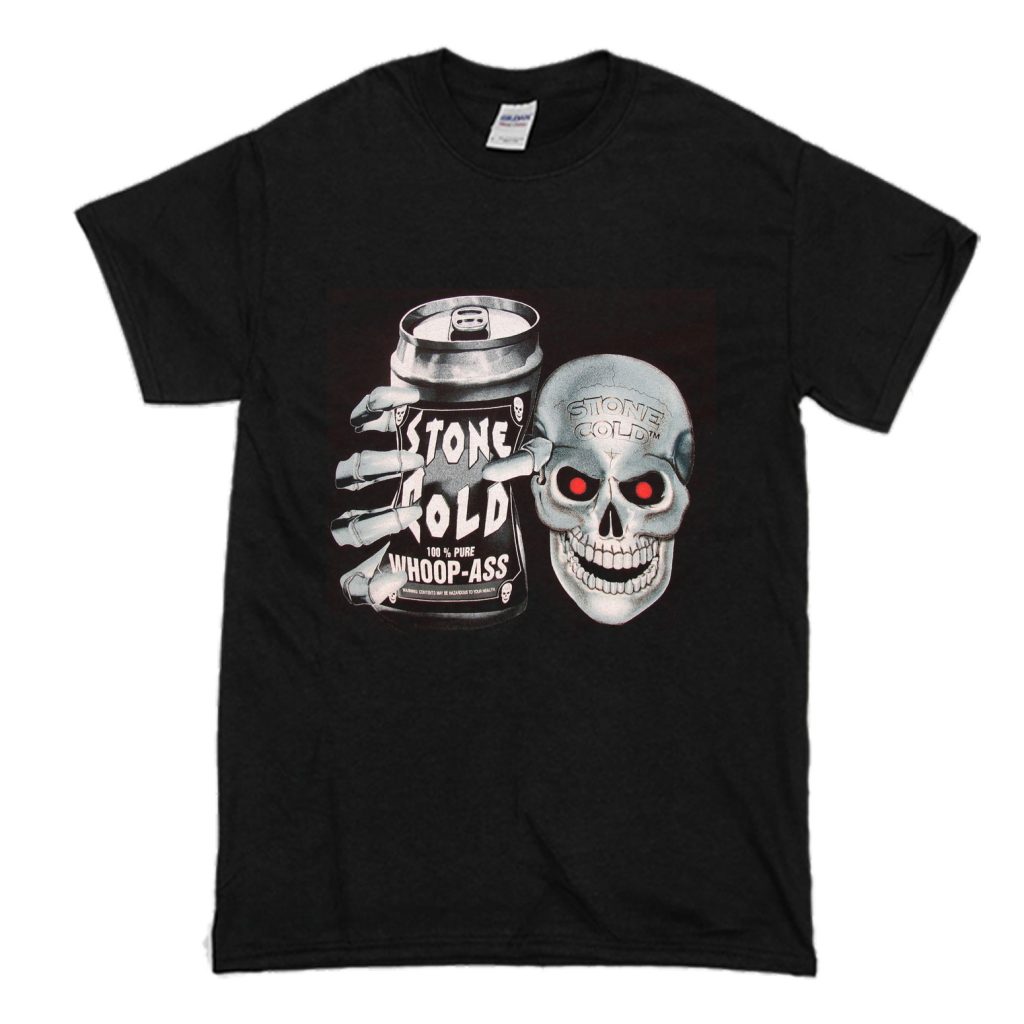 stone cold steve austin skull shirt