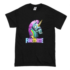 Fortnite Loot Llama Unicorn Head T Shirt (BSM)