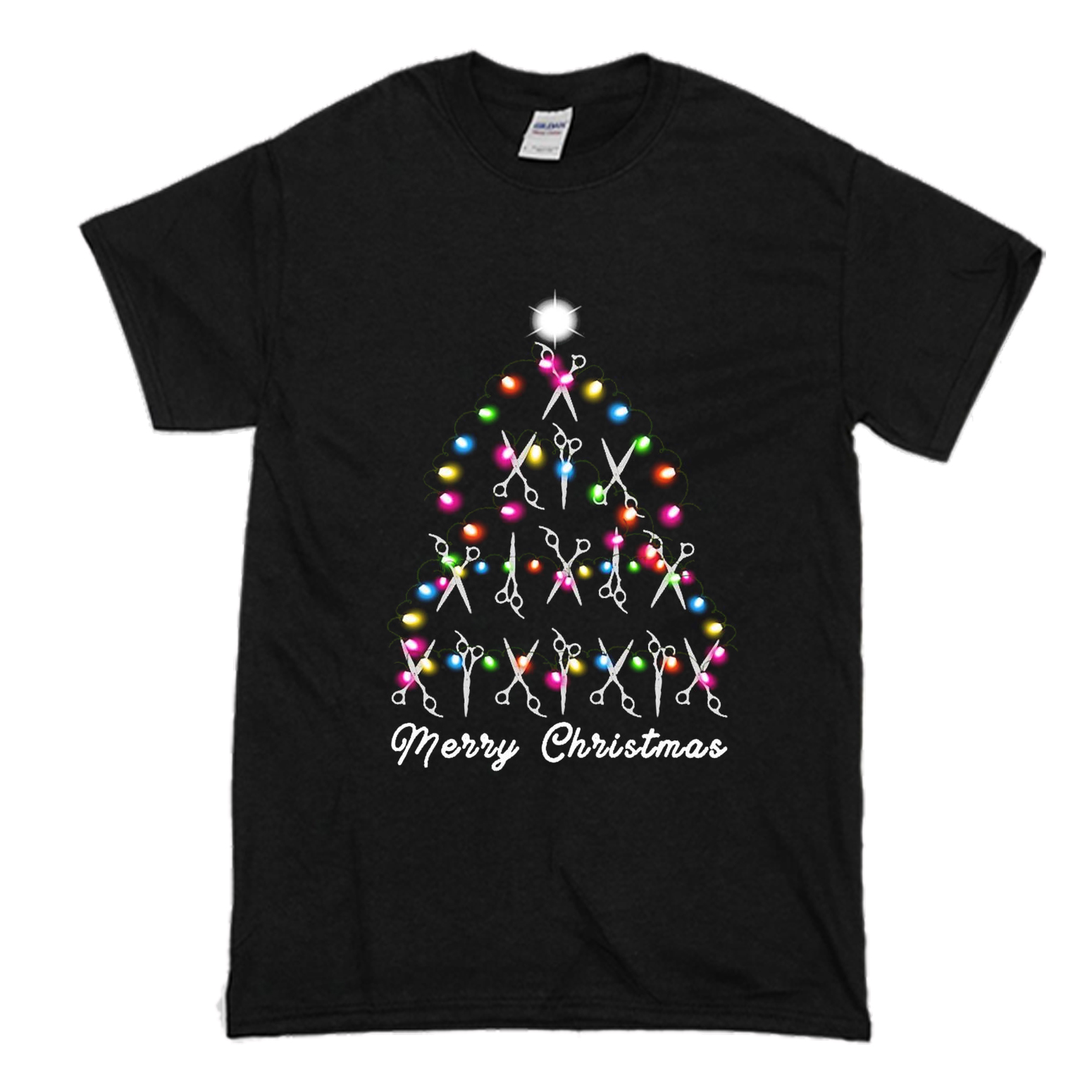 Hair stylist Christmas T Shirt (BSM)