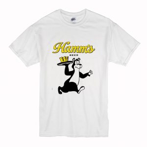 Hamm's Beer Bear Waiter T Shirt (BSM)