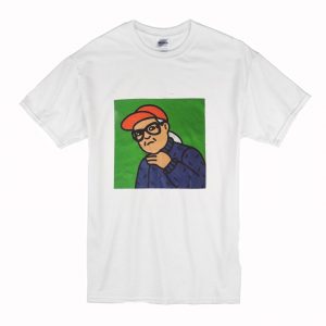 Lili Hayes Cartoon Portrait White T-shirt (BSM)