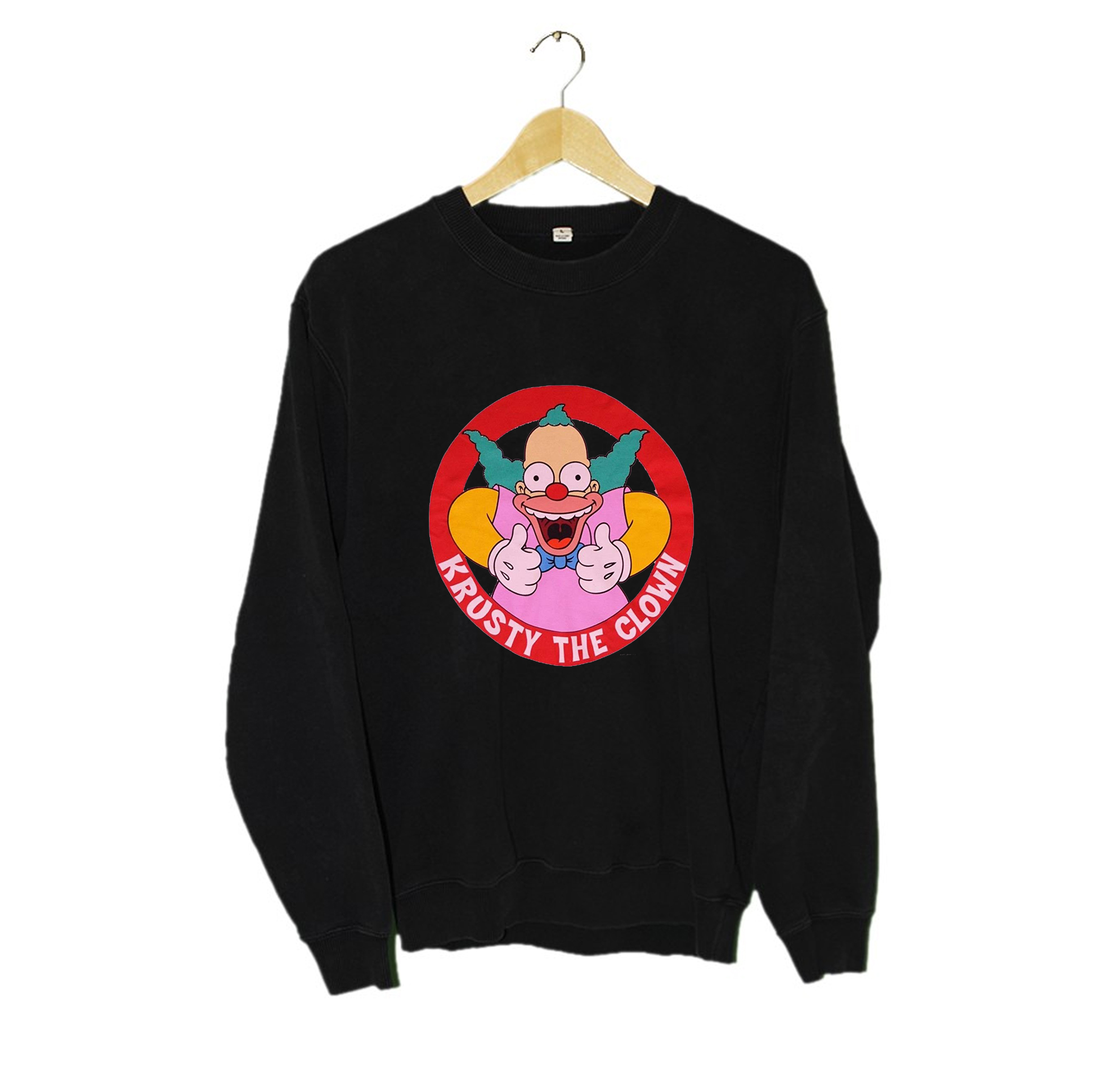 The Simpsons Krusty The Clown Sweatshirt (BSM)