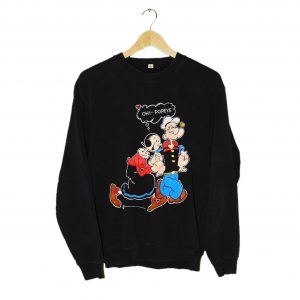Vintage POPEYE And OLIVE OYL Sweatshirt (BSM)