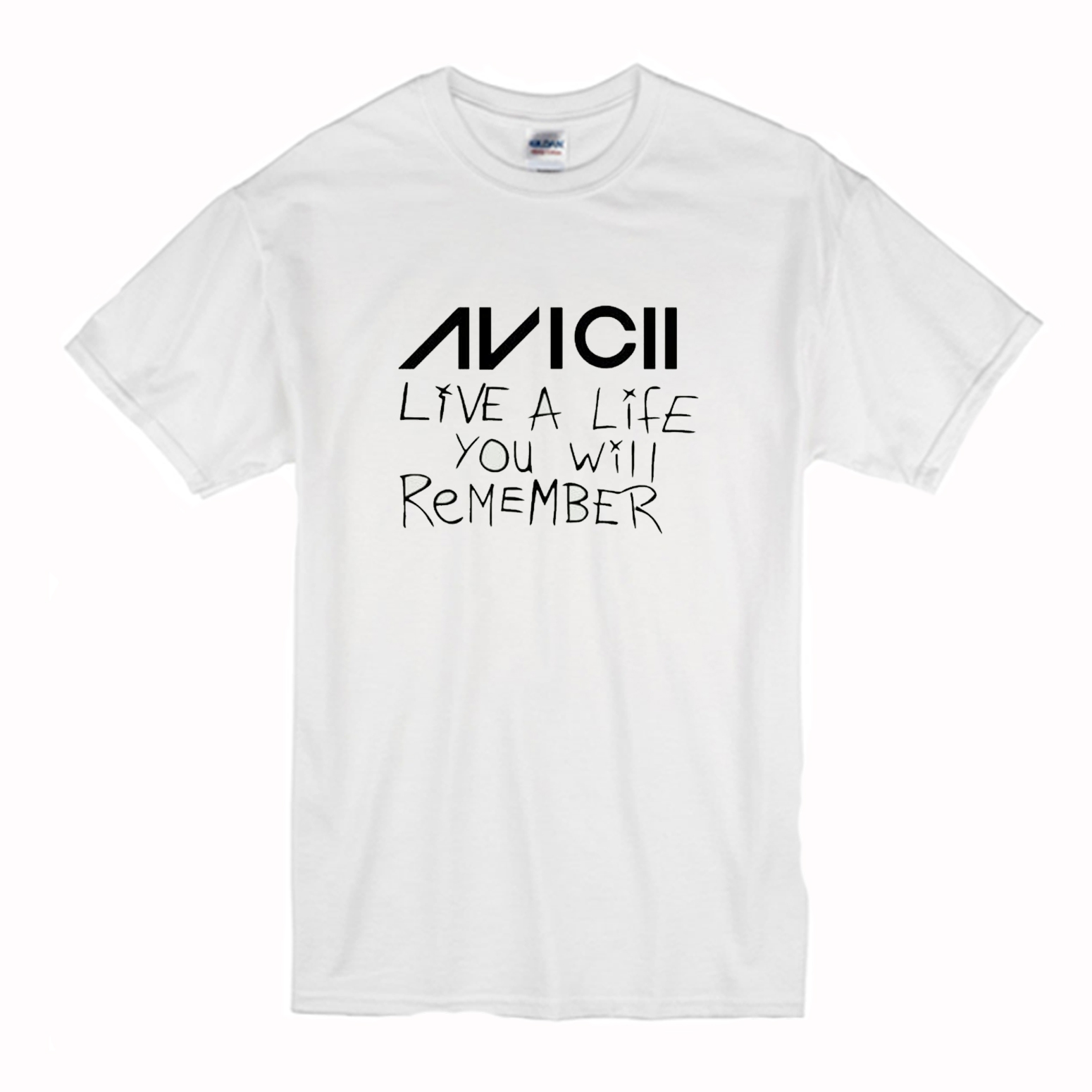 Avicii Live A Life You Will Remember T Shirt (BSM)
