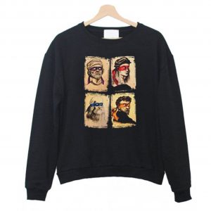 Donatello Raphael Leonardo Michelangelo Sweatshirt (BSM)